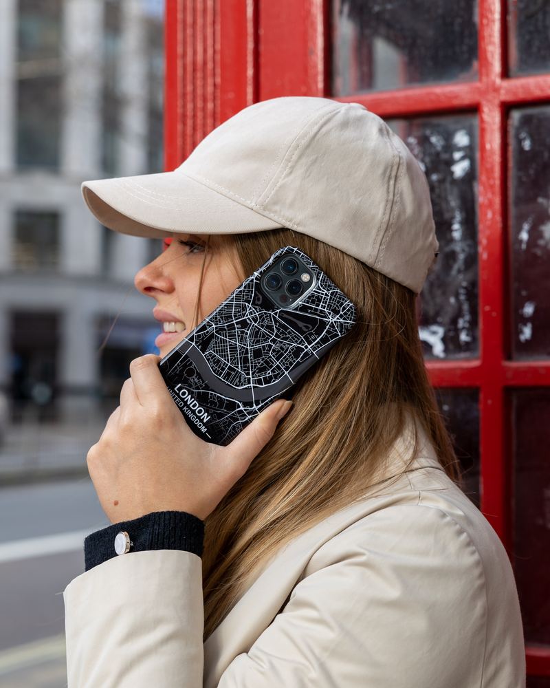 Ovitek za telefon CityMarble™ z zemljevidom mesta