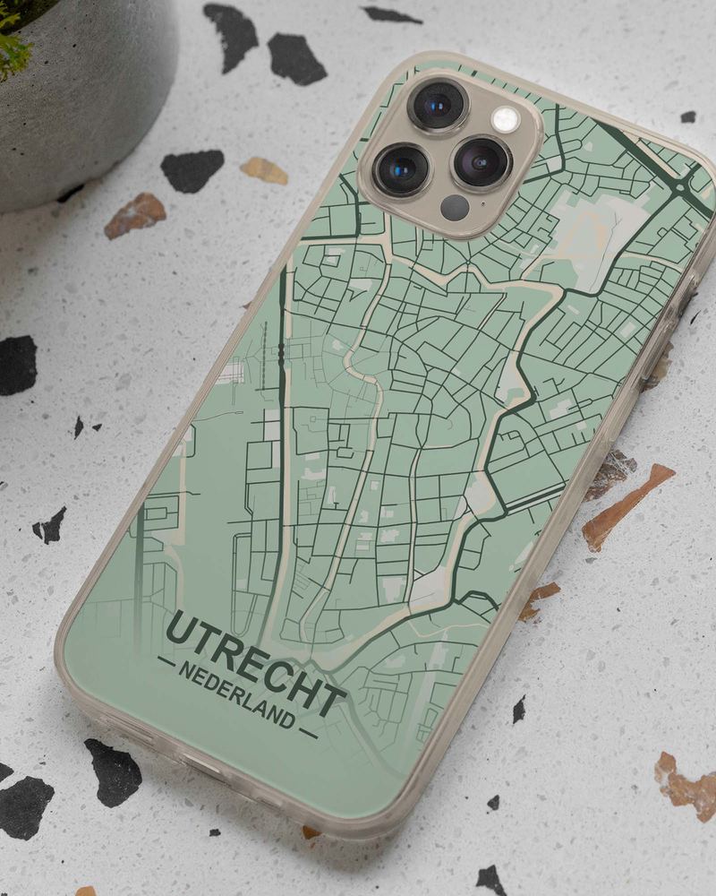 Ovitek za telefon CityMarble™ z zemljevidom mesta